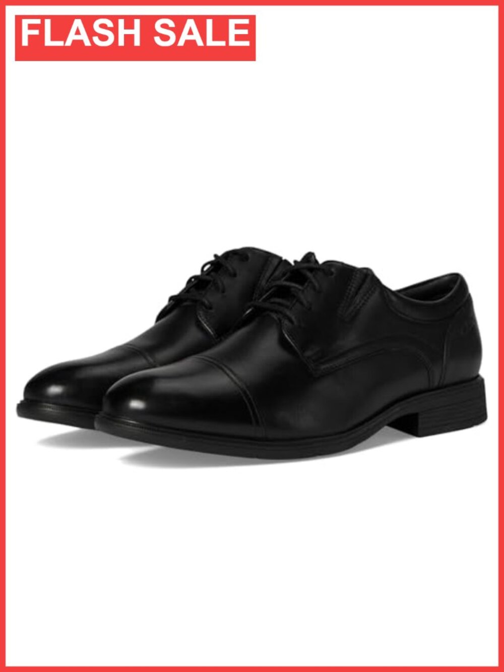 Men's Leather Cap Toe Oxford Dress Shoes Lace-Up Formal